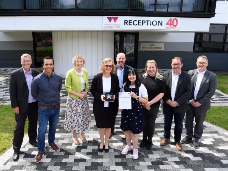 Surprise award for Science Park’s business support team